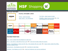 Tablet Screenshot of hsfshopping.com